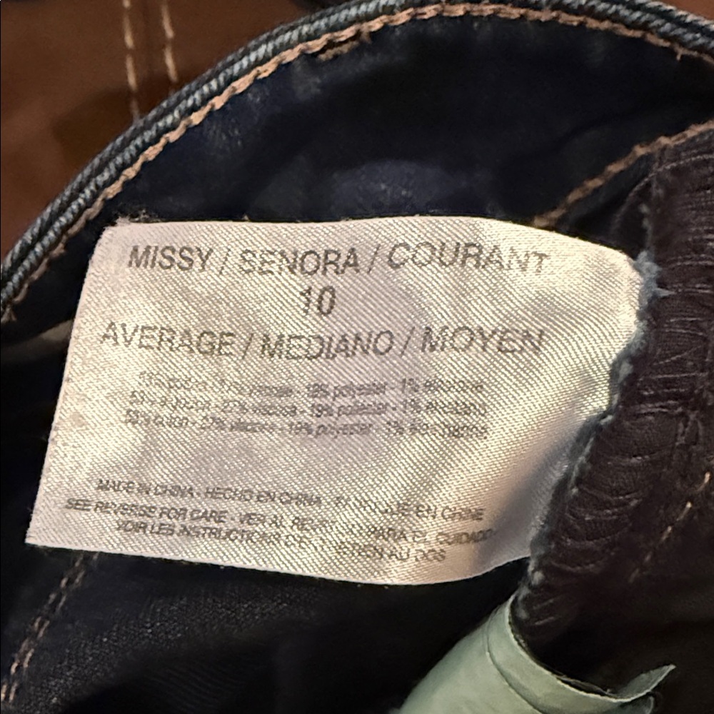 CODE BLEU Dark Wash Chelsea Classic Straight Leg Jeans - Classic Navy - Picture 6 of 8